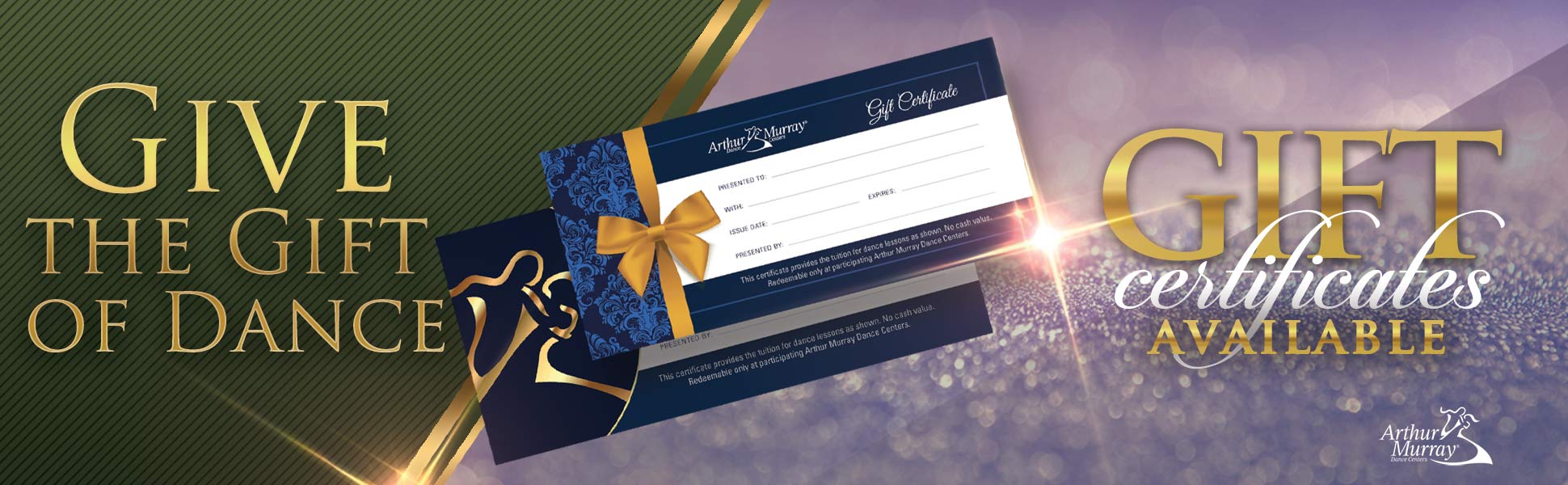 Arthur Murray Gift Certificates